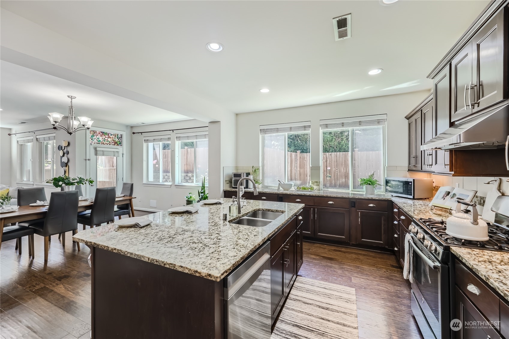3606 196th Place Southeast Bothell, WA 98012 - Photo 10 of 39 a kitchen with granite countertop lots of counter top space