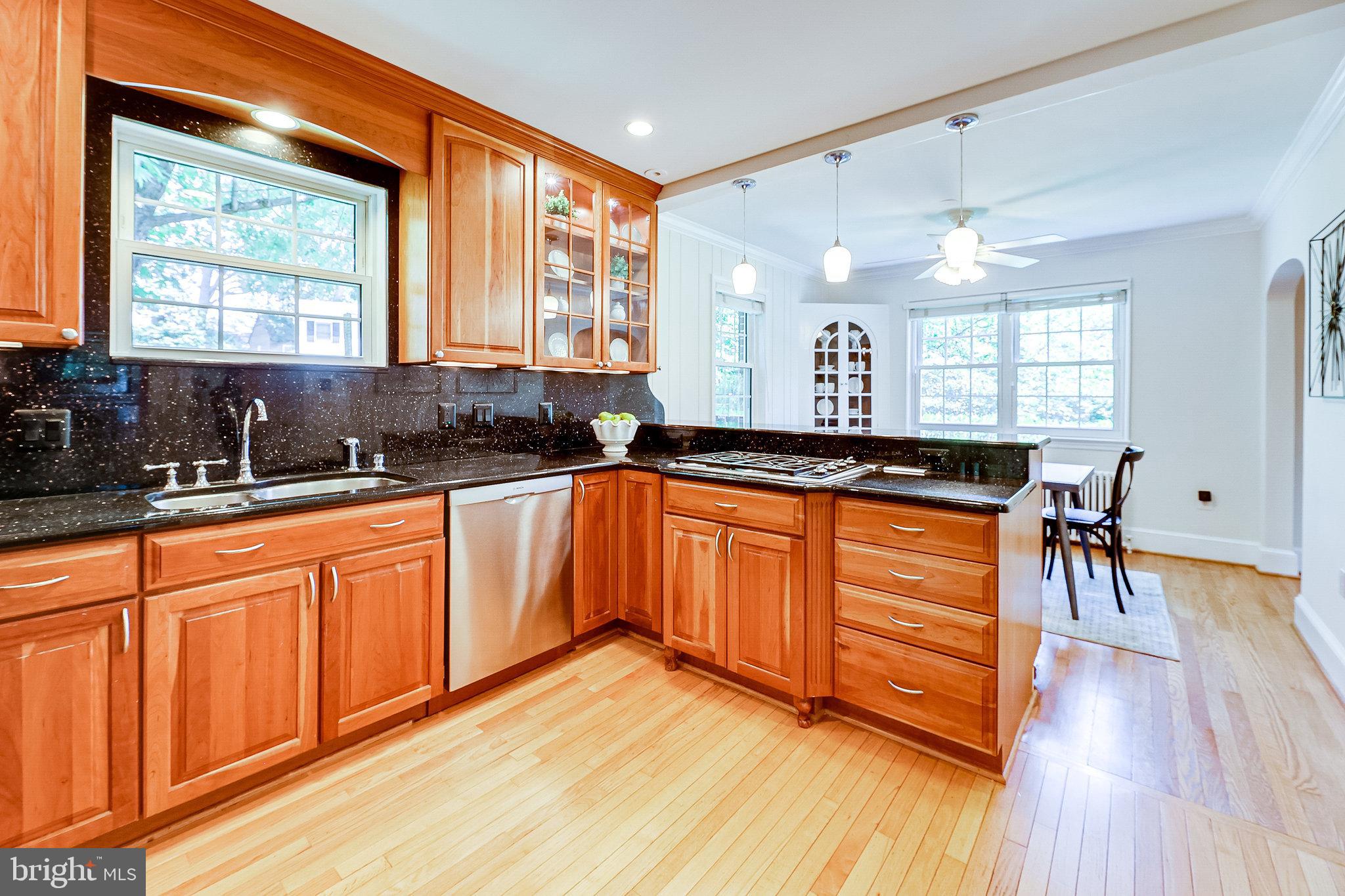 723 West Braddock Road Alexandria, VA 22302 - Photo 13 of 43 Granite counters and backsplash