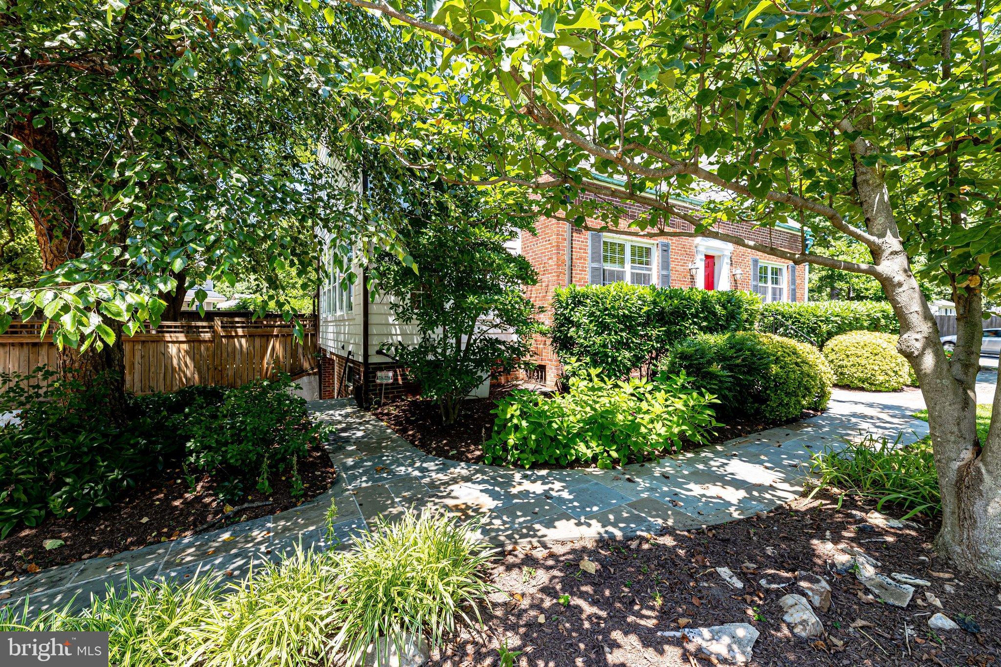 723 West Braddock Road Alexandria, VA 22302 - Photo 3 of 43 Fantastic curb appeal with stone walkway