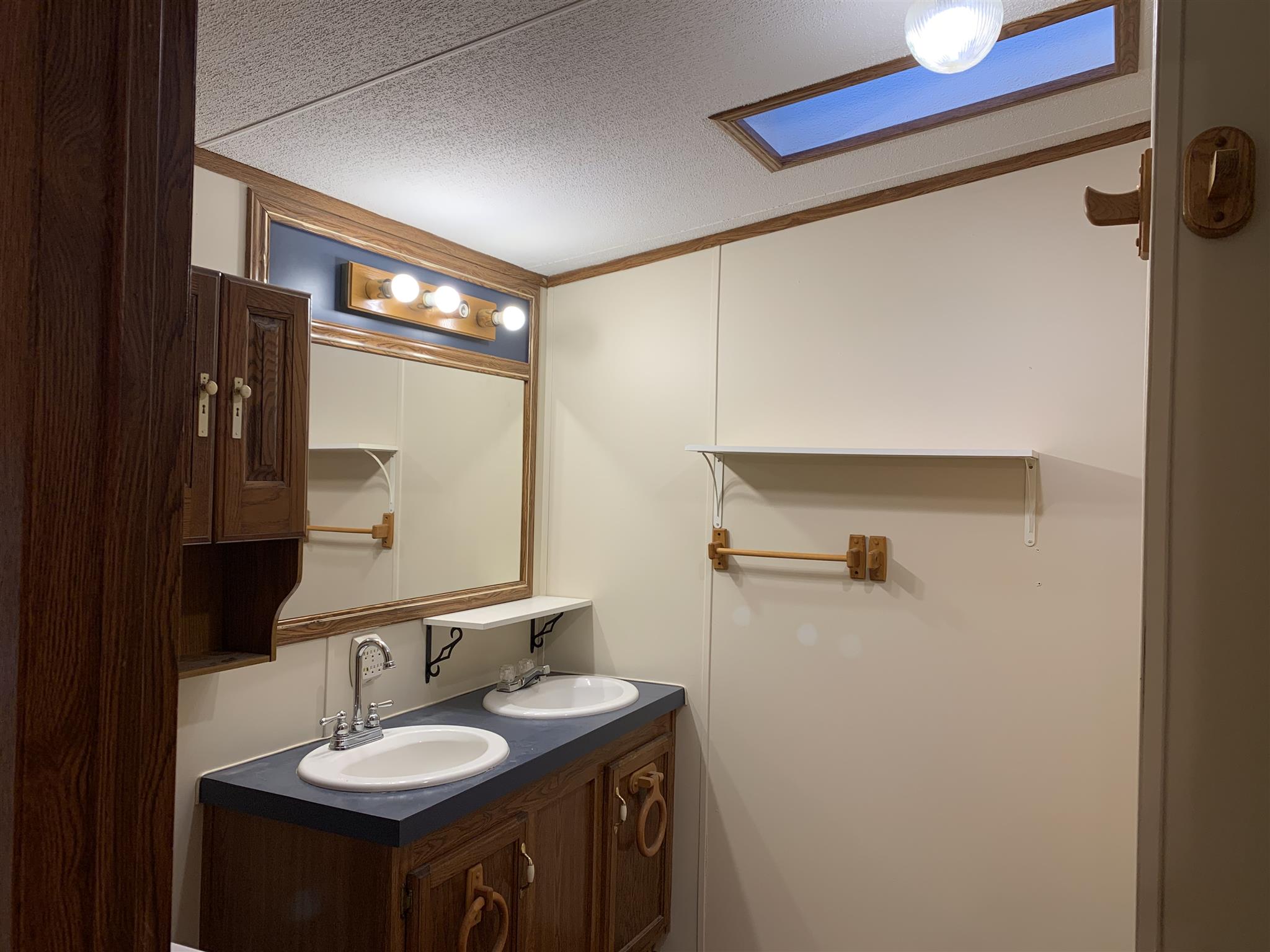 1034 Absher Branch Road Westmoreland, TN 37186 - Photo 4 of 27 Master Bath w/Double Vanity, Skylight, and Garden Tub