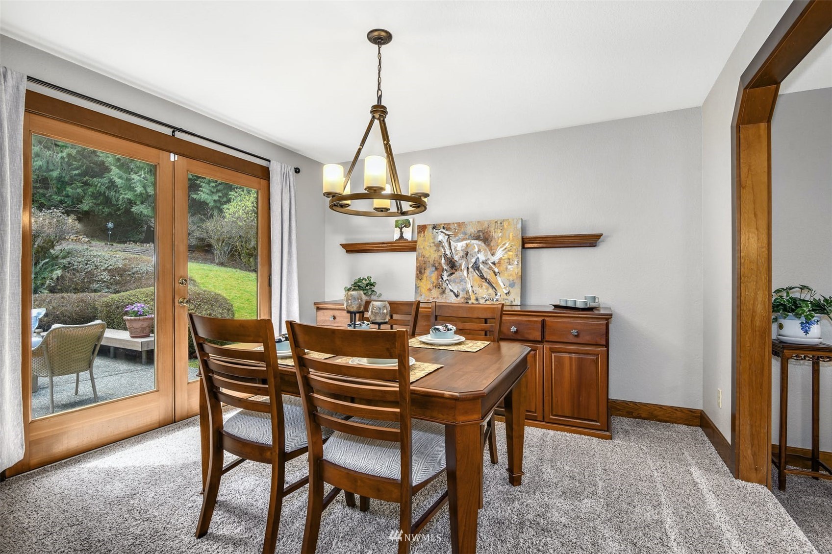 1160 Ridgewood Place Southwest Issaquah, WA 98027 - Photo 8 of 39 a view of a dining room with furniture window and outside view