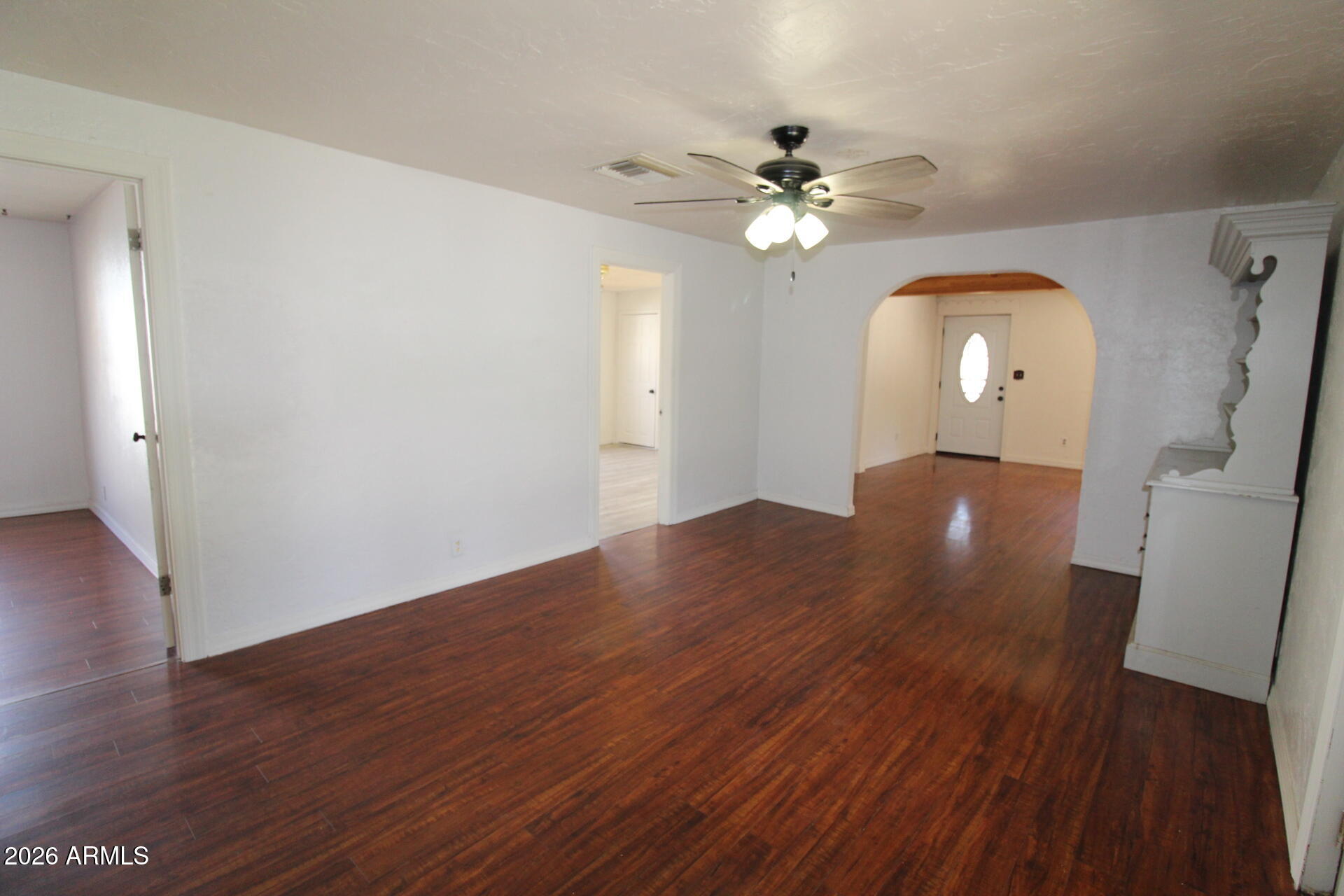 5733 Globe Canyon Road Globe, AZ 85501 - Photo 13 of 30 a view of a livingroom with wooden floor