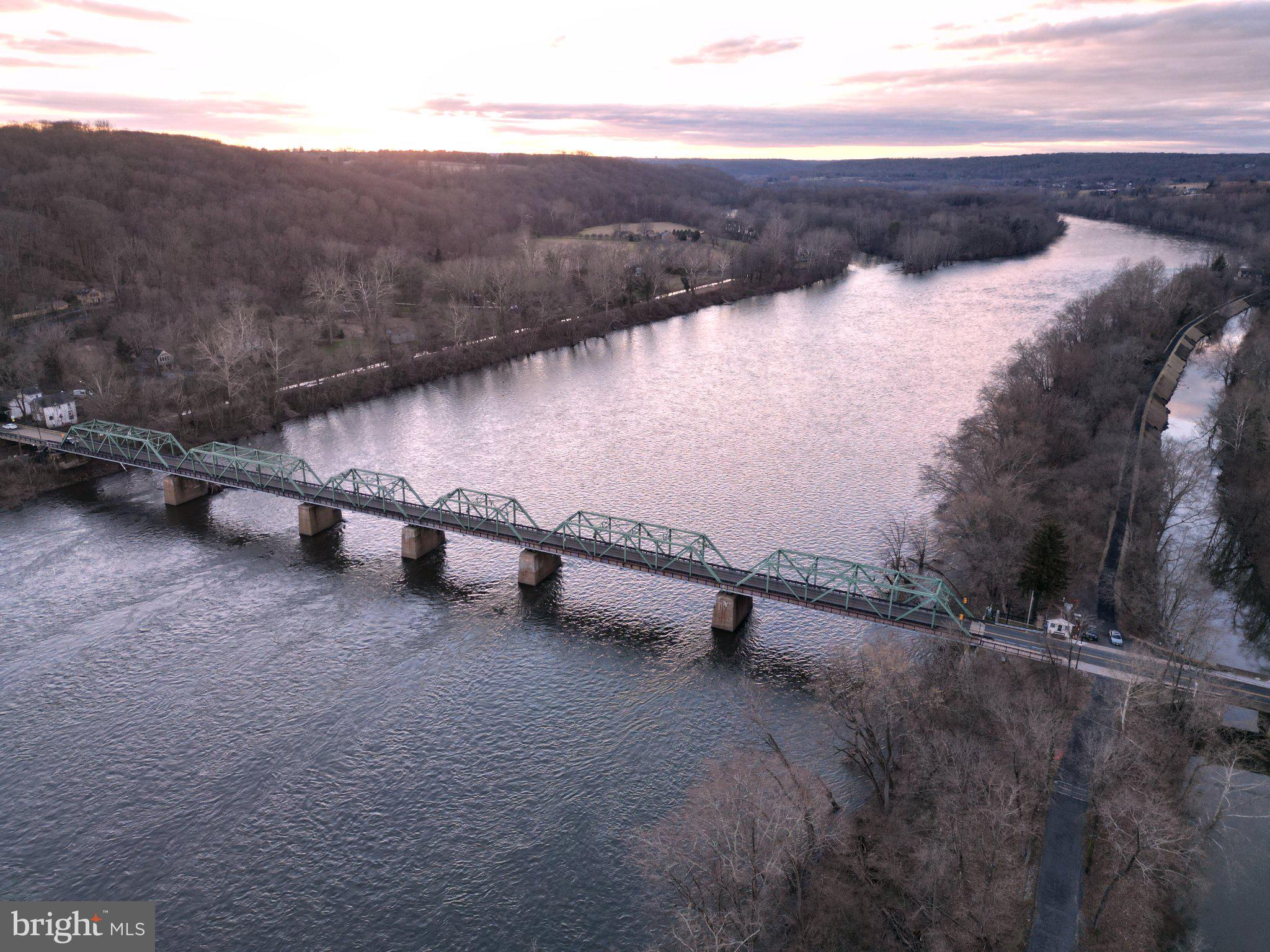 13 Bridge Street, Unit 2 Stockton, NJ 08559 - Photo 2 of 7 Tranquil River and Historic Bridge