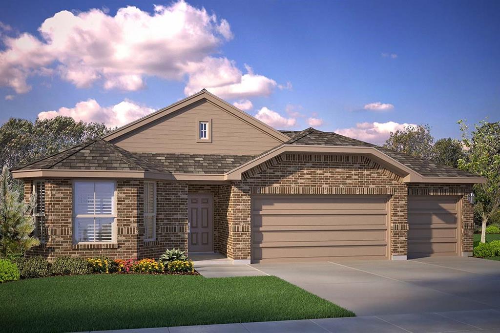 149 Medina Lane Rhome, TX 76078 - Photo 1 of 1 Front Elevation-D.R. Horton's Blanco Floor Plan Elevation D-All Home and community information, including pricing, included features, terms, availability and amenities, are subject to change at any time without notice or obligation. All Drawings, pictures, photographs, video, square footages, floor plans, elevations, features, colors and sizes are approximate for illustration purposes only and will vary from the homes as built.