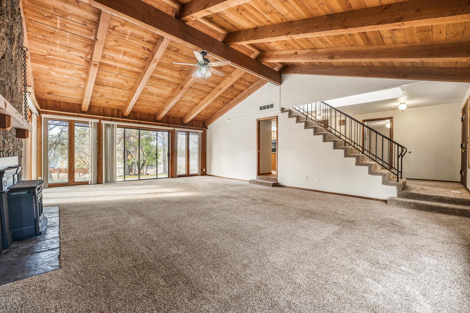 62255 Wallace Road Bend, OR 97701 - Photo 8 of 51 a view of an empty room with stairs