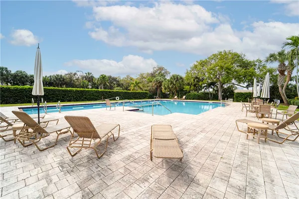 a view of outdoor space with seating