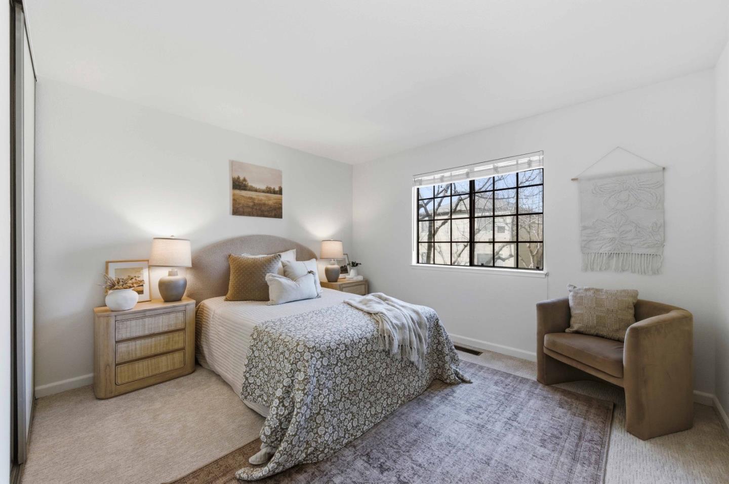 3115 Heather Ridge Drive San Jose, CA 95136 - Photo 17 of 22 a bedroom with a bed couch and window