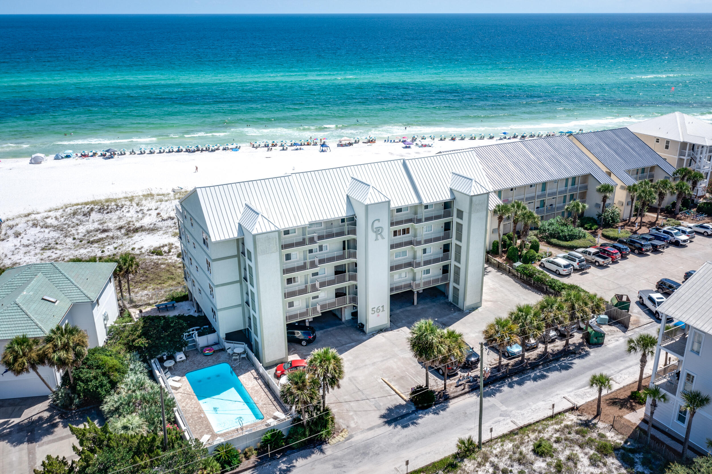 561 Eastern Lake Road, Unit 202 Santa Rosa Beach, FL 32459 - Photo 27 of 32 a view of a garden