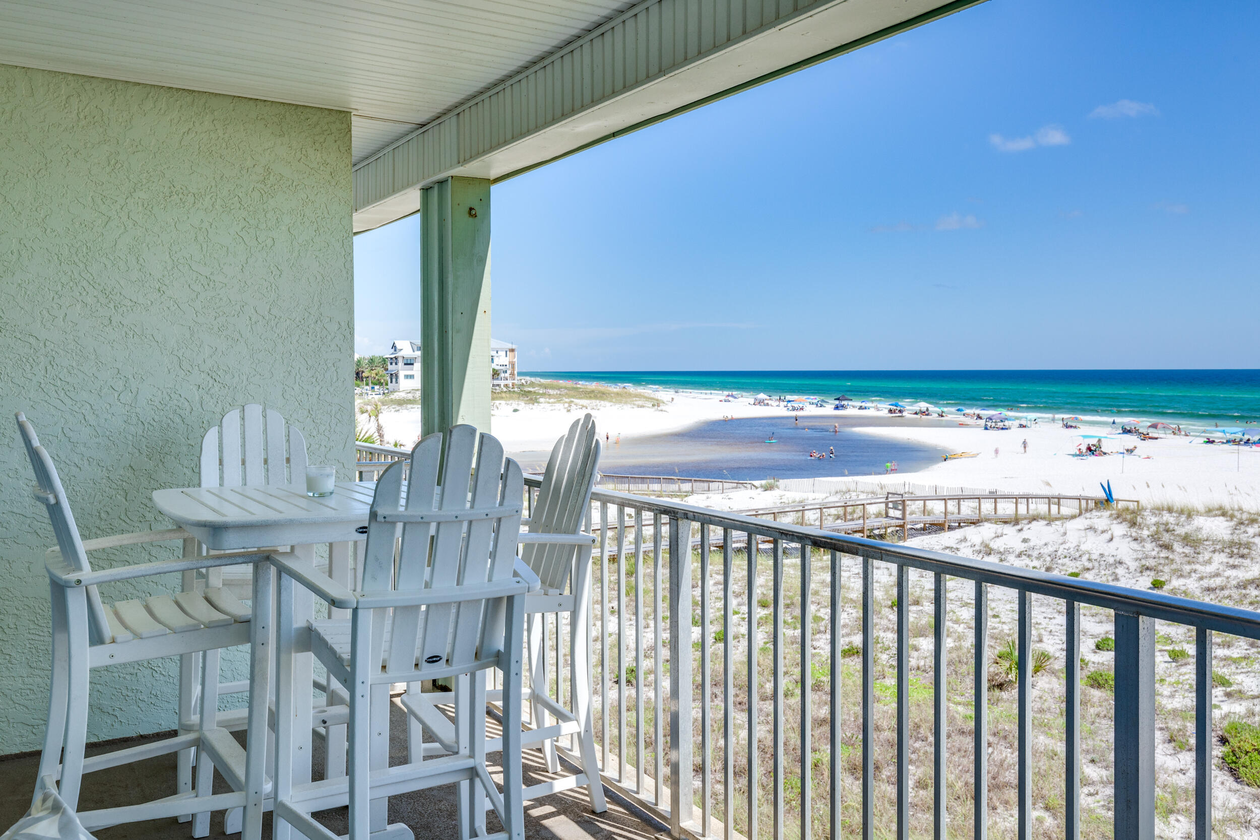 561 Eastern Lake Road, Unit 202 Santa Rosa Beach, FL 32459 - Photo 3 of 32 a view of a balcony with furniture