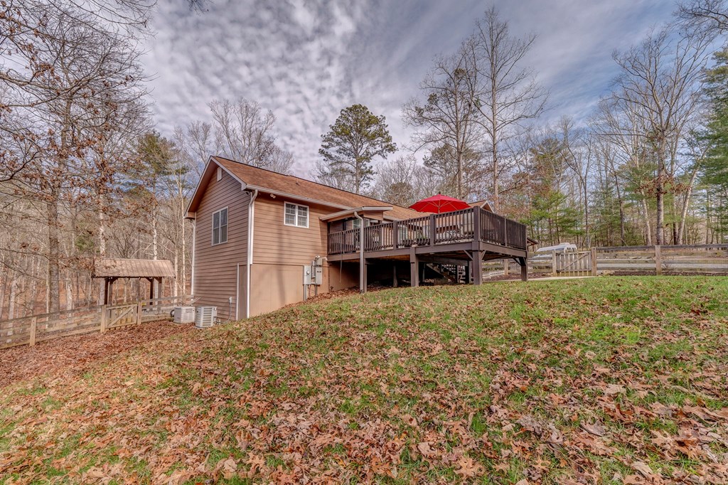 382 Adventure Trail Ellijay, GA 30536 - Photo 68 of 75 a view of a house with a yard