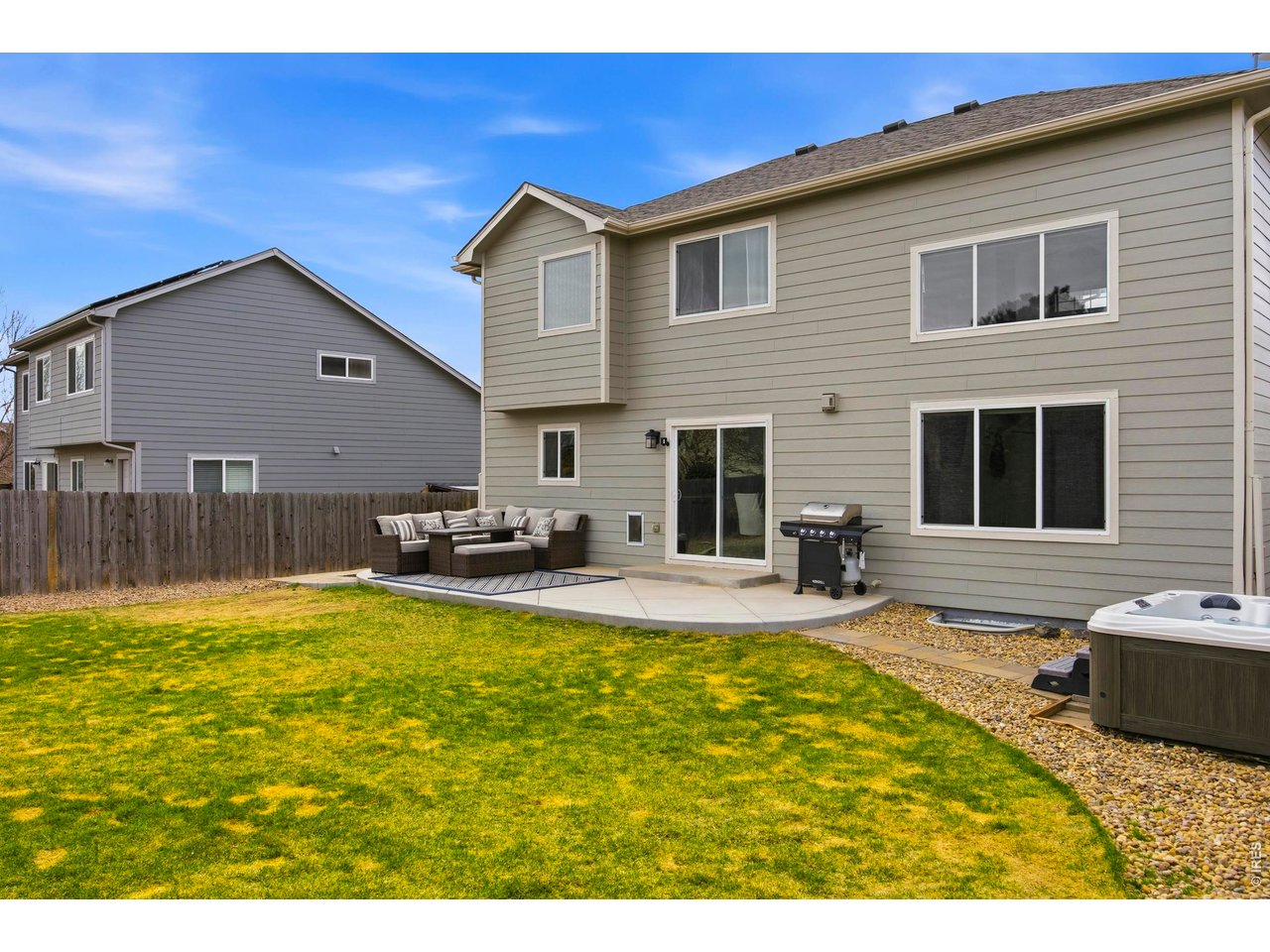 414 Prairie Clover Way Severance, CO 80550 - Photo 41 of 49 a view of swimming pool with outdoor seating
