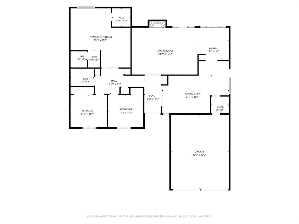 1301 Cedar Ridge Terrace Euless, TX 76039 - Photo 31 of 31 Floor plan