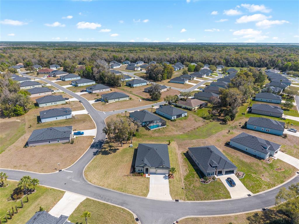 19692 Southwest 77th Loop Dunnellon, FL 34432 - Photo 20 of 20 an aerial view of a house with a swimming pool
