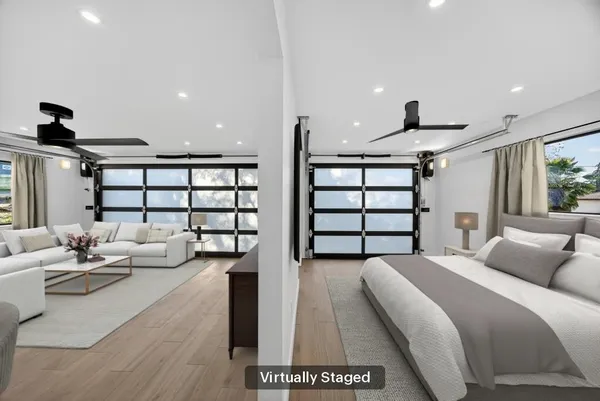 a view of a house with a big yard