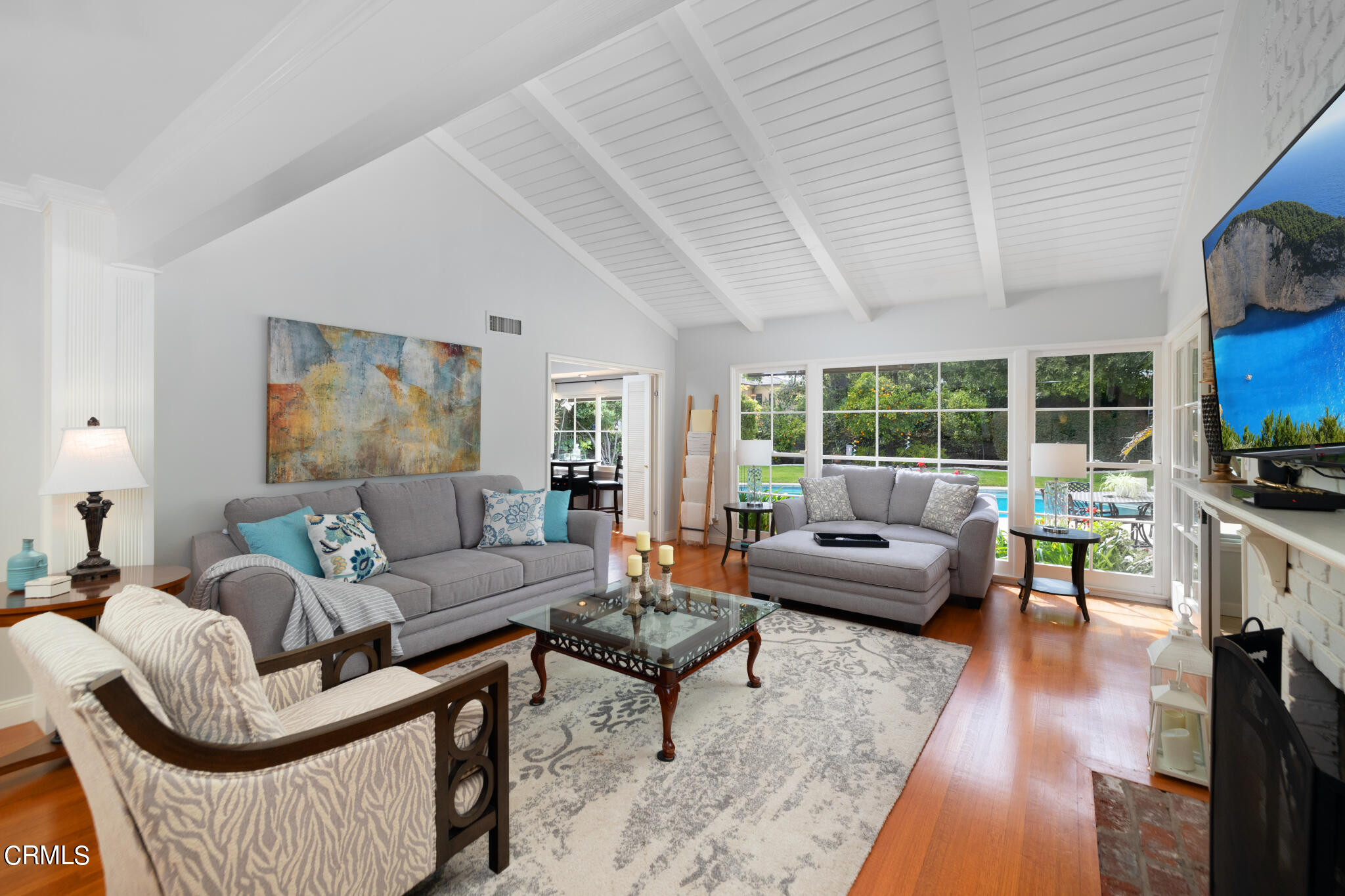 1825 Elevado Avenue Arcadia, CA 91006 - Photo 13 of 63 a living room with furniture and a flat screen tv