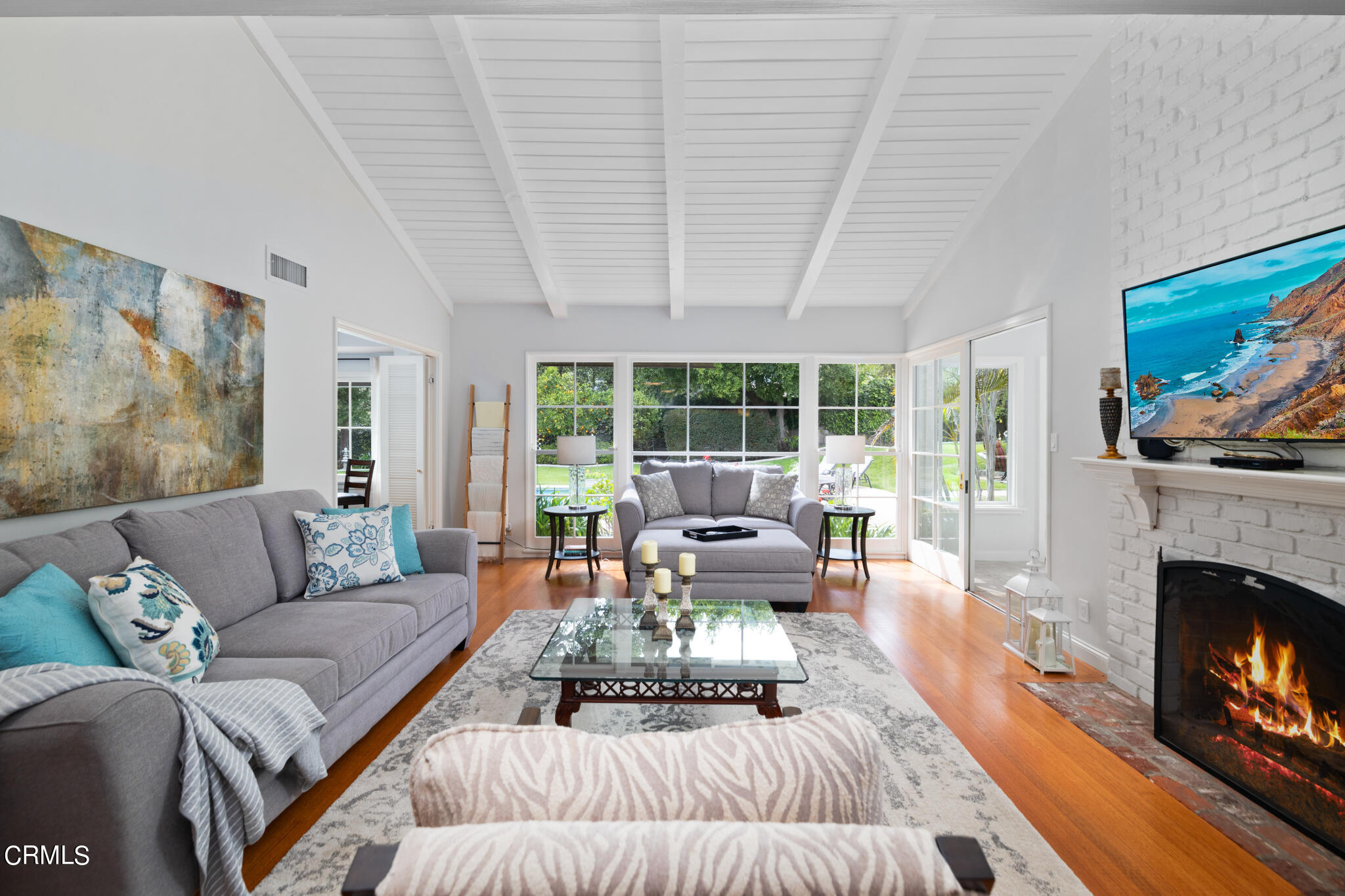 1825 Elevado Avenue Arcadia, CA 91006 - Photo 16 of 63 a living room with furniture and a fireplace