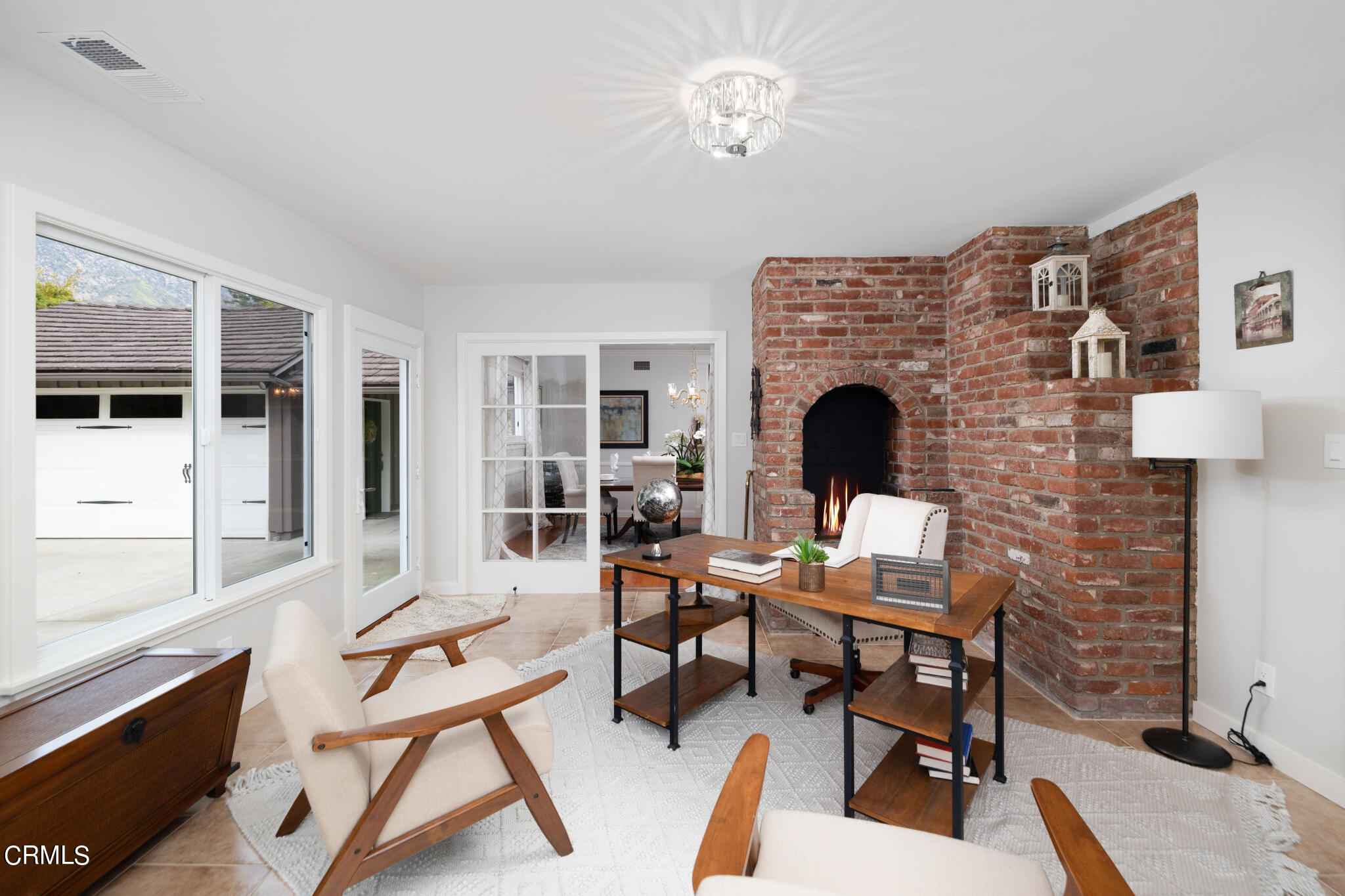 1825 Elevado Avenue Arcadia, CA 91006 - Photo 22 of 63 a living room with furniture and a fireplace