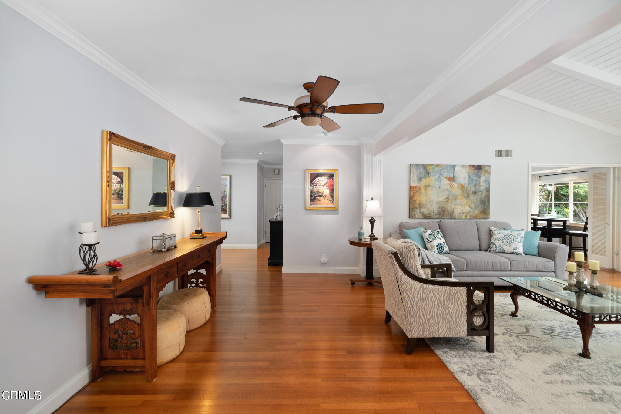 1825 Elevado Avenue Arcadia, CA 91006 - Photo 24 of 63 a living room with furniture and a wooden floor
