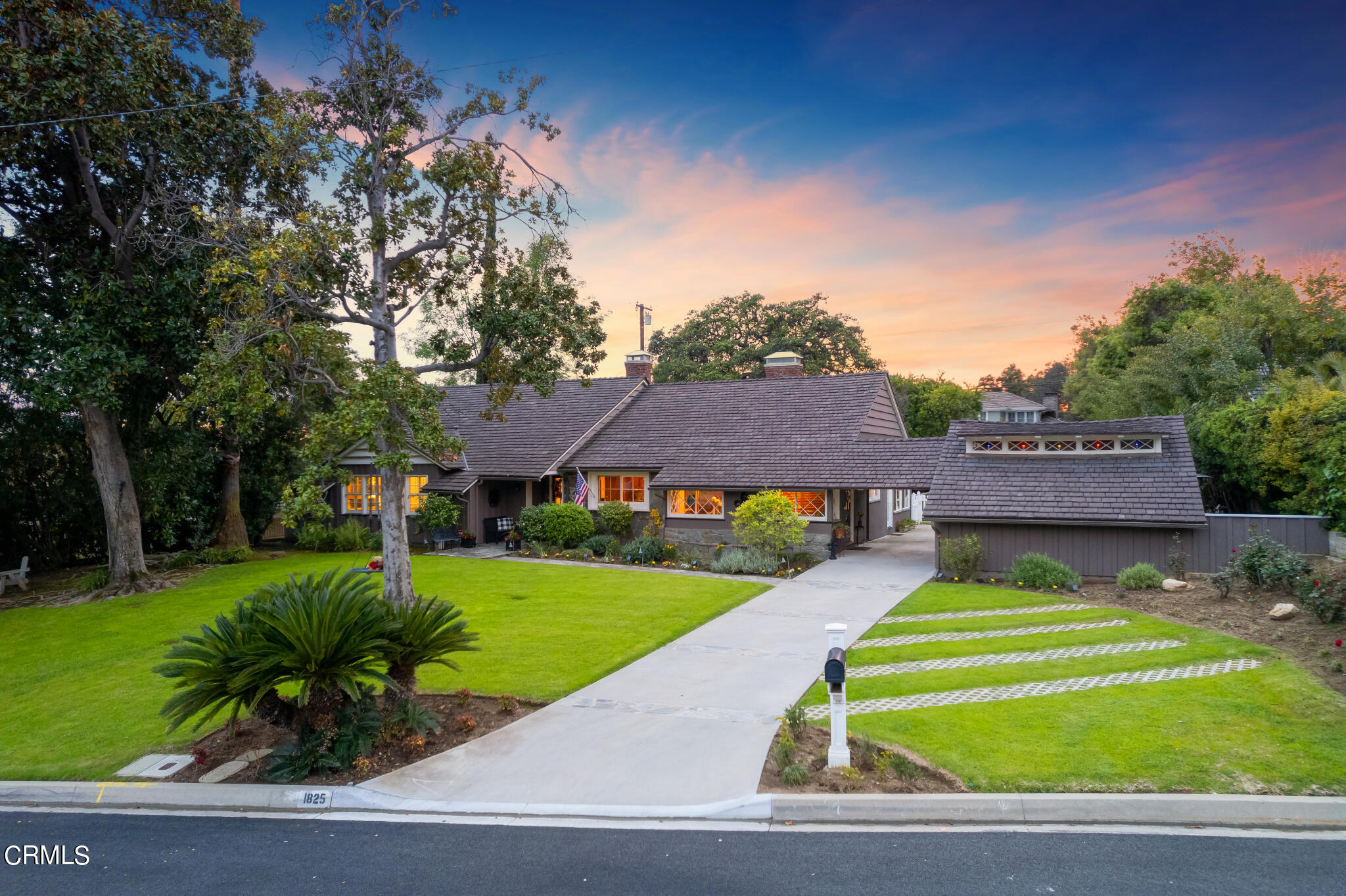 1825 Elevado Avenue Arcadia, CA 91006 - Photo 6 of 63 a front view of a house with a garden and plants