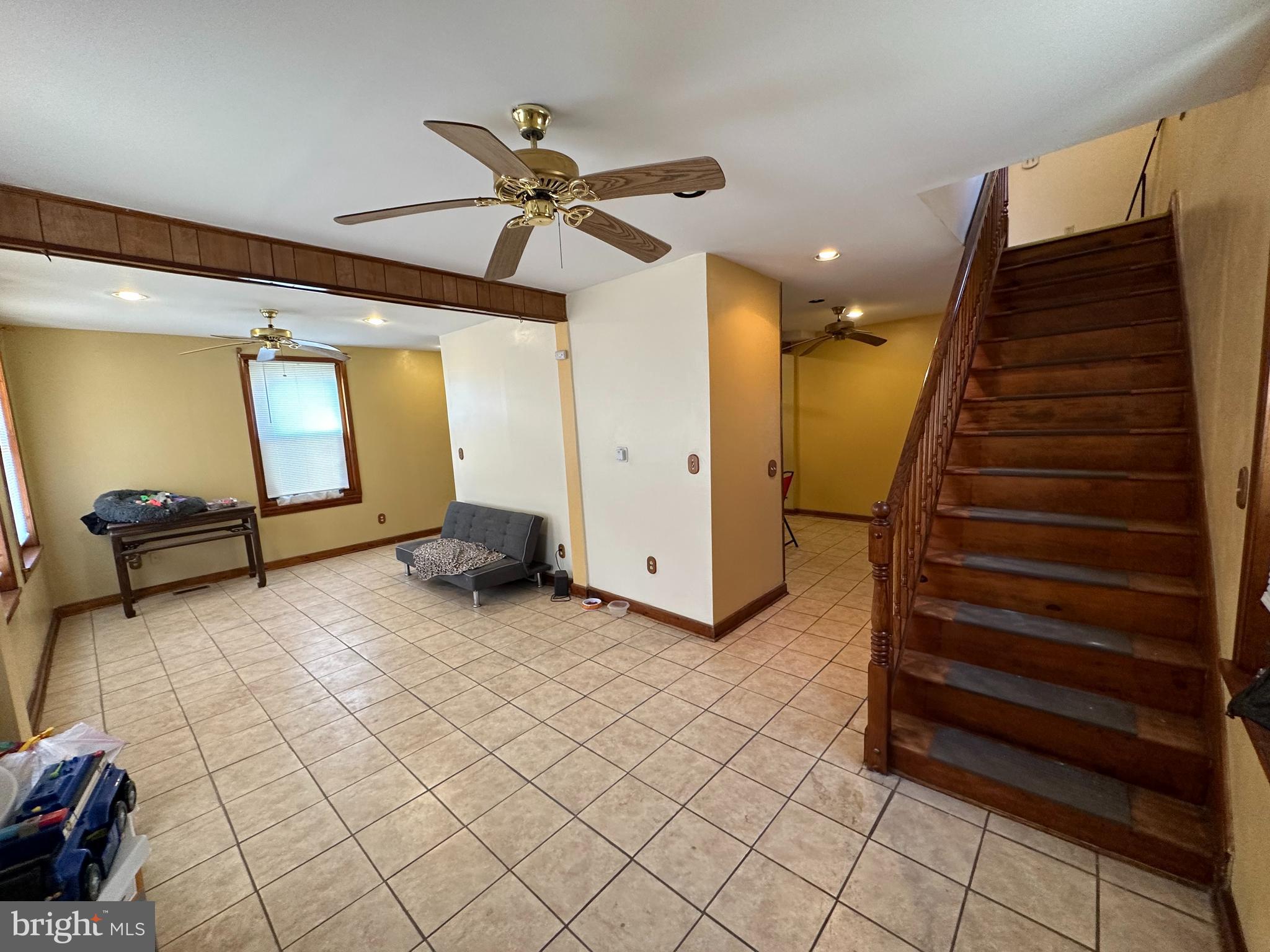 39 Yorke Street Salem, NJ 08079 - Photo 28 of 88 a view of a hallway with stairs and wooden floor
