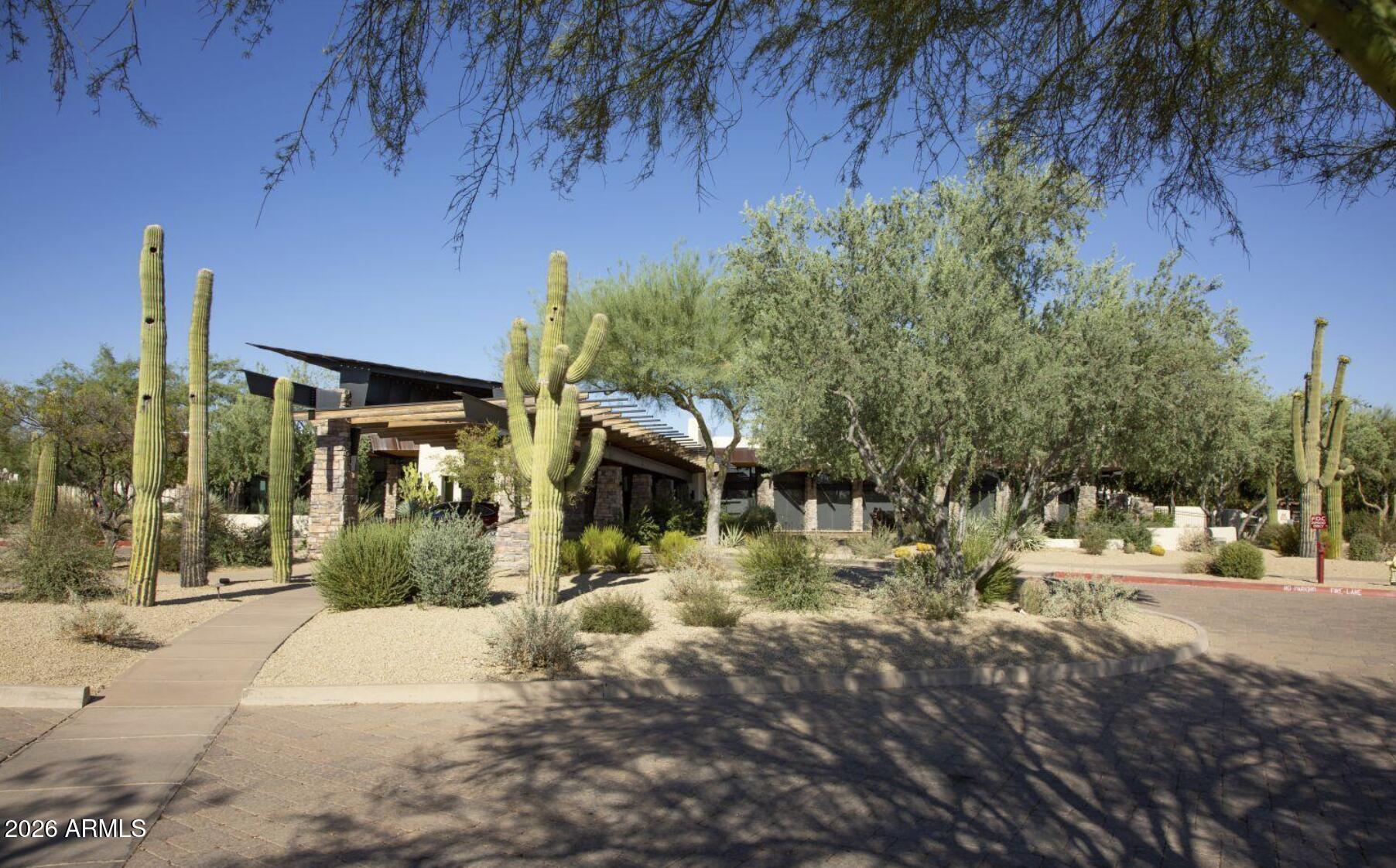 3935 East Rough Rider Road, Unit 1014 Phoenix, AZ 85050 - Photo 29 of 35 Clubhouse Entrance