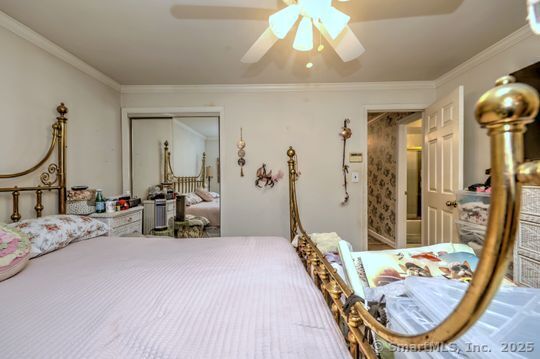 161 Jockey Hollow Road Monroe, CT 06468 - Photo 26 of 37 a bedroom with bed and a mirror