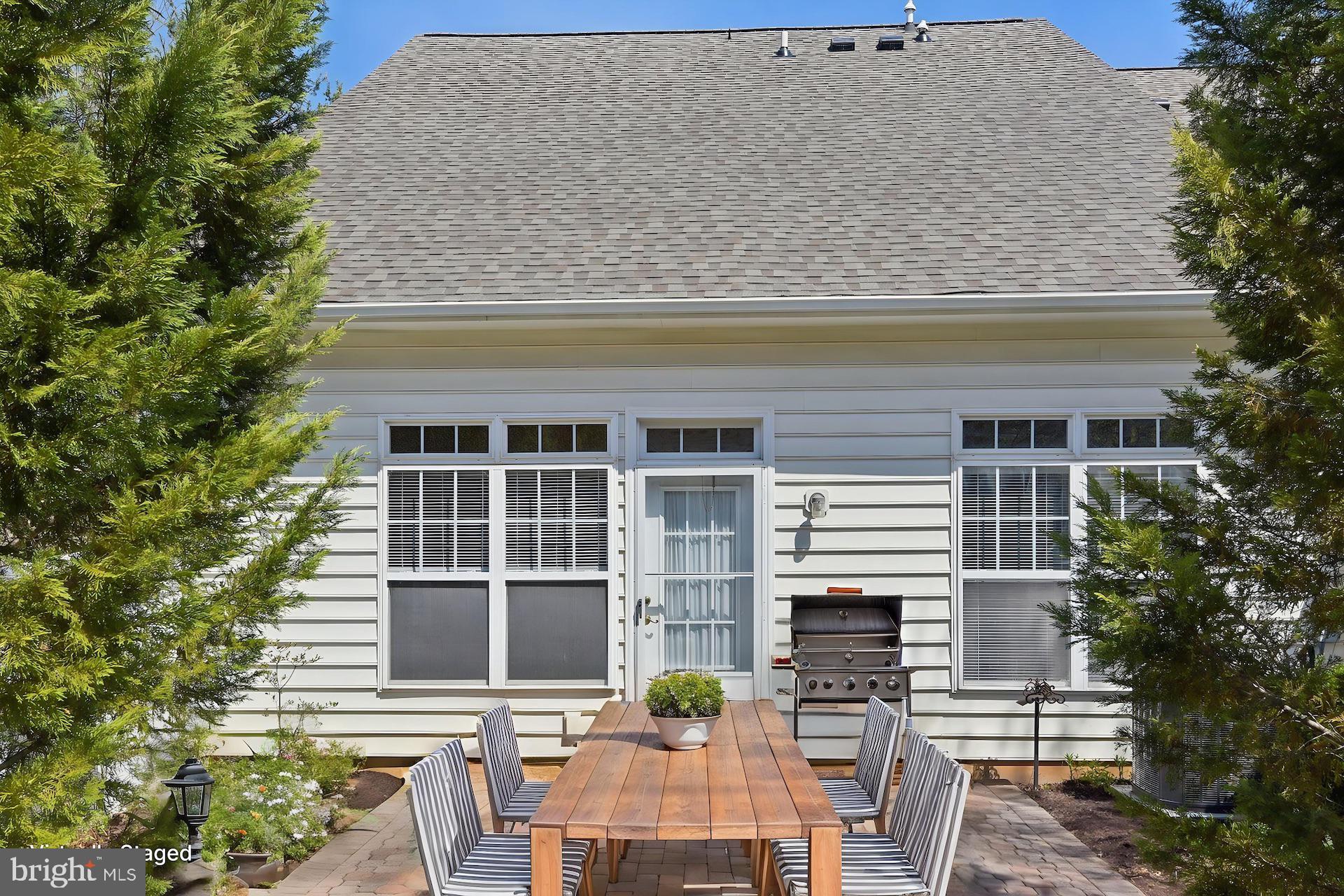 7201 Paperbark Terrace Laurel, MD 20707 - Photo 39 of 58 rear patio staged
