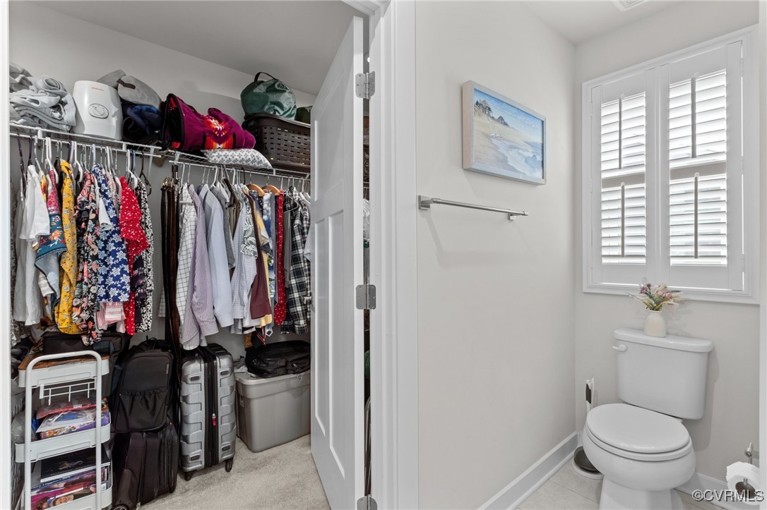 8106 West Danube Loop New Kent, VA 23124 - Photo 24 of 48 a view of a walk in closet