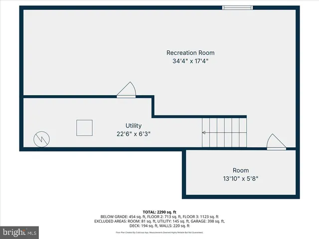 a picture of a bench in a white house