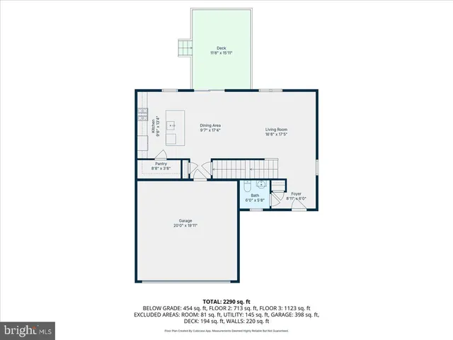 a picture of a bench in a white house