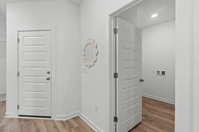 wooden floor in an empty room