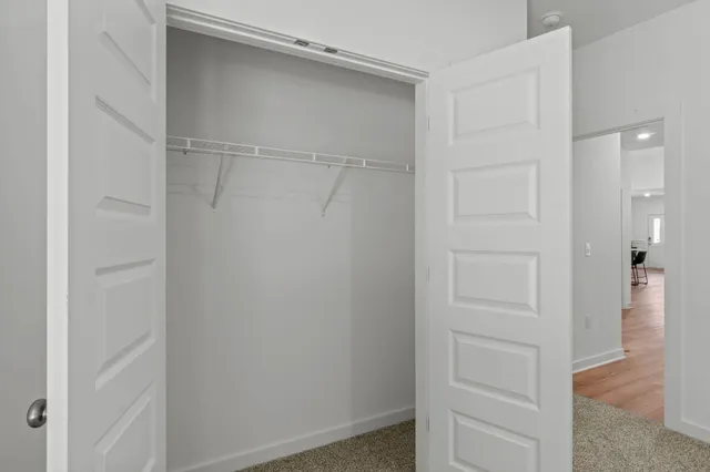 a view of walk in closet