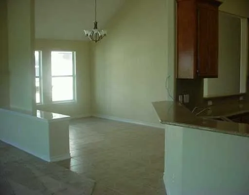 a view of a livingroom with a window
