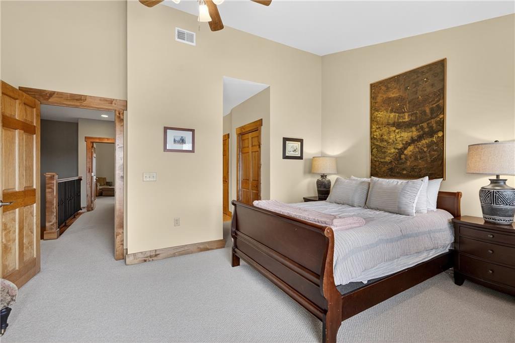 116 Lakeside Trail Champion, PA 15622 - Photo 41 of 44 a bedroom with a bed and lamp