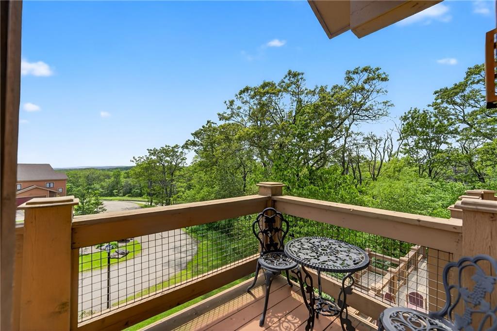 116 Lakeside Trail Champion, PA 15622 - Photo 44 of 44 a view of a two chair with the view of the balcony