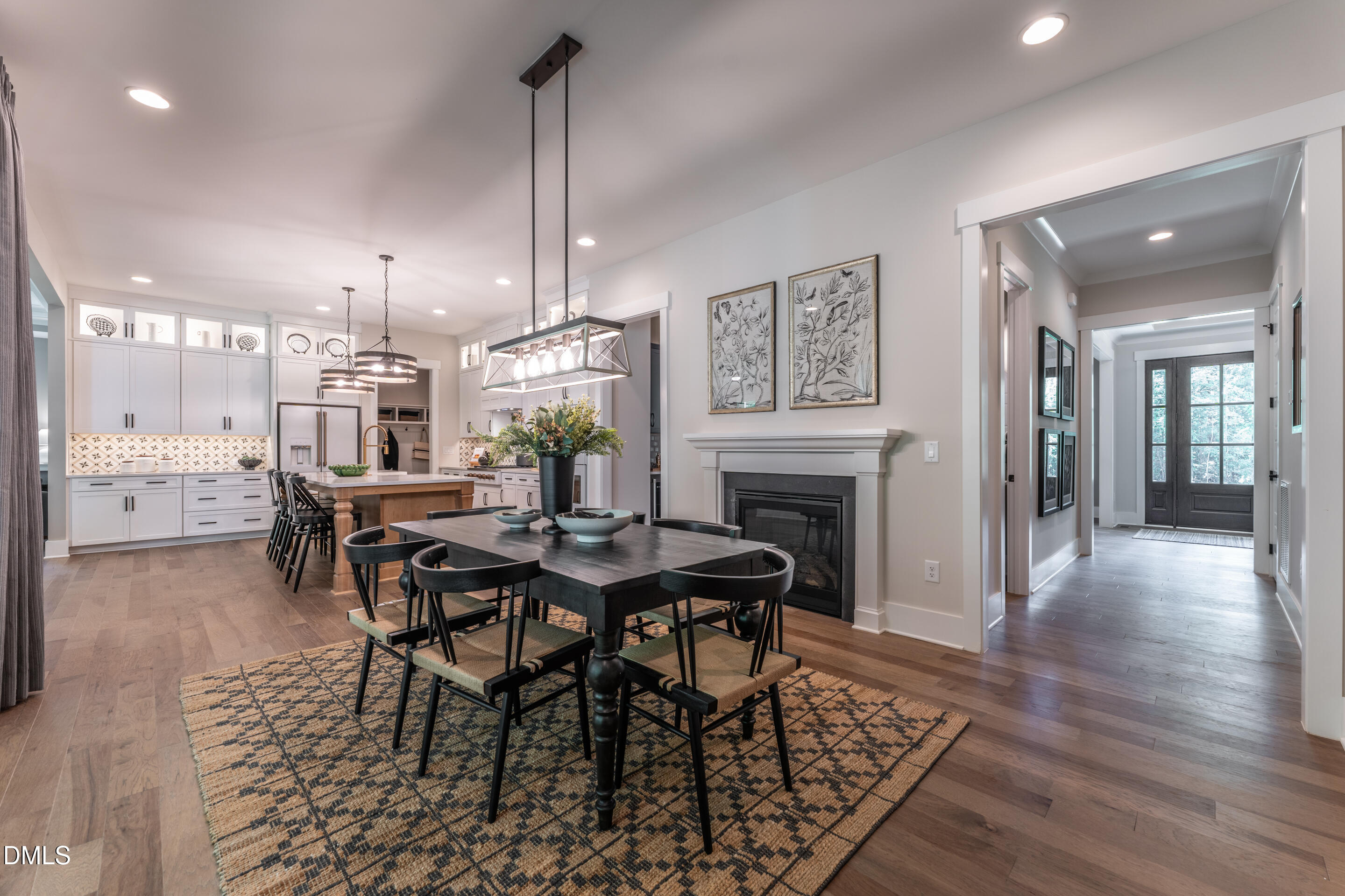 247 Ivy Rdg Road Chapel Hill, NC 27516 - Photo 12 of 70 a view of a dining room with furniture window and wooden floor