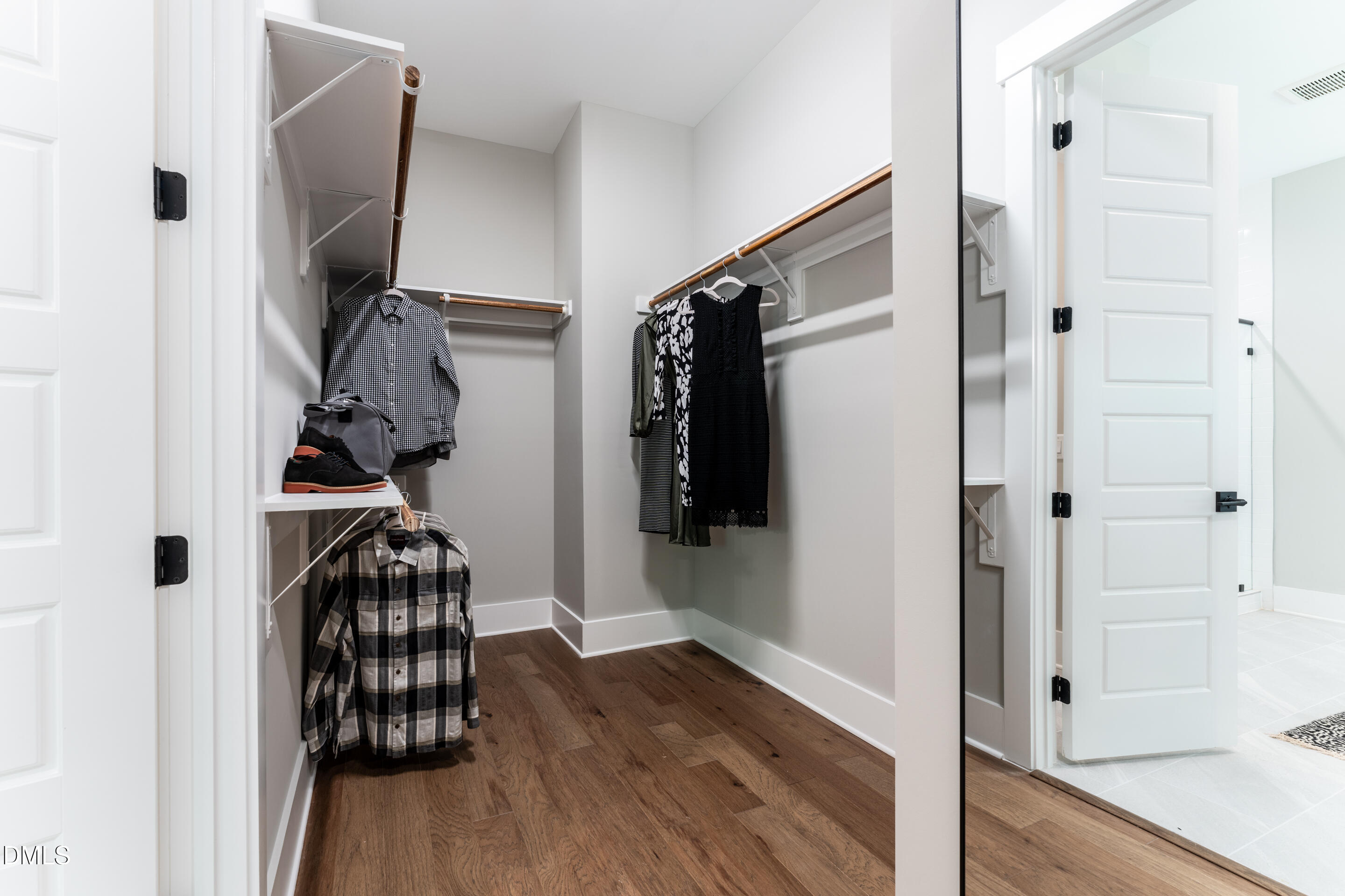 247 Ivy Rdg Road Chapel Hill, NC 27516 - Photo 35 of 70 a view of hallway with wooden floor
