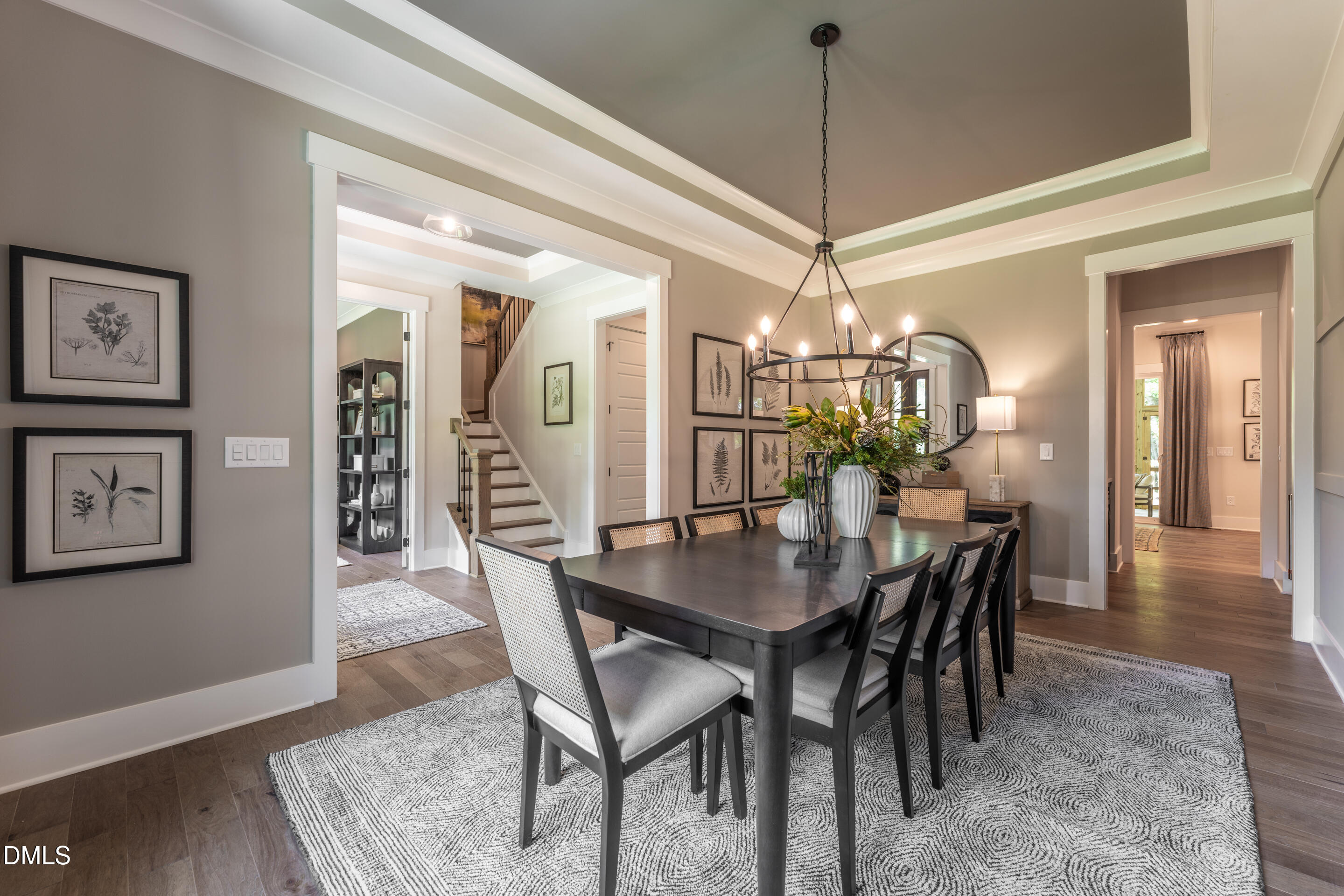 247 Ivy Rdg Road Chapel Hill, NC 27516 - Photo 7 of 70 a view of a dining room with furniture window and wooden floor