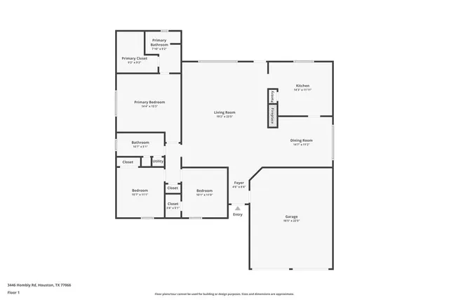 $1,630 | 3446 Hombly Road, Houston, TX 77066