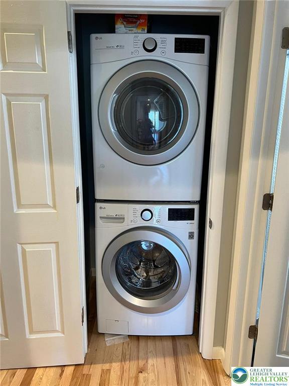 623 Walnut Street, Unit C2 Easton, PA 18042 - Photo 22 of 26 a utility room with dryer and washer