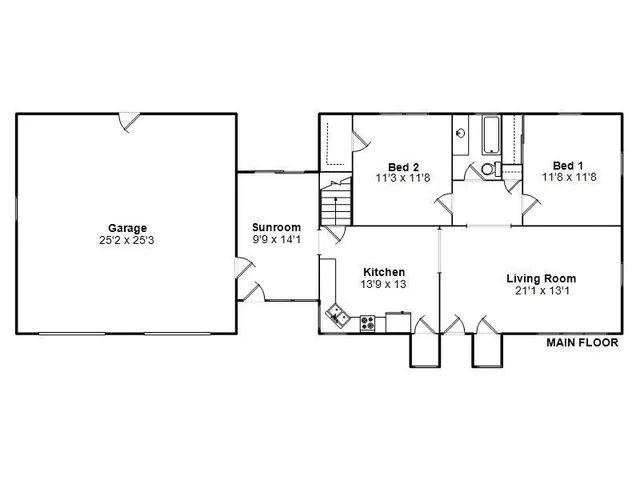$75,000 | 631 Chase Street, Hillsboro, IL 62049