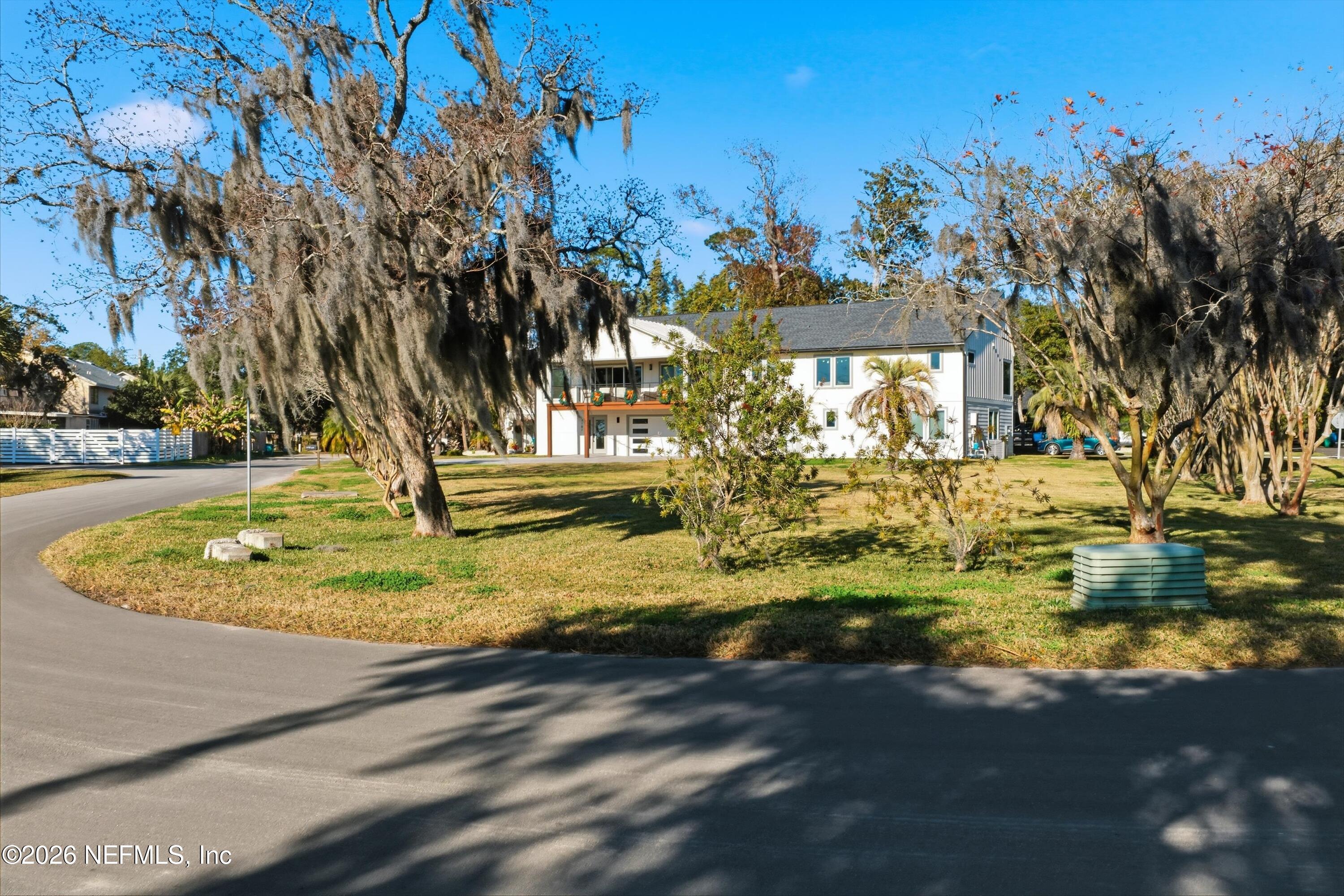 0 Marsh Point Road Neptune Beach, FL 32266 - Photo 12 of 14 a view of a fountain in the middle of a yard