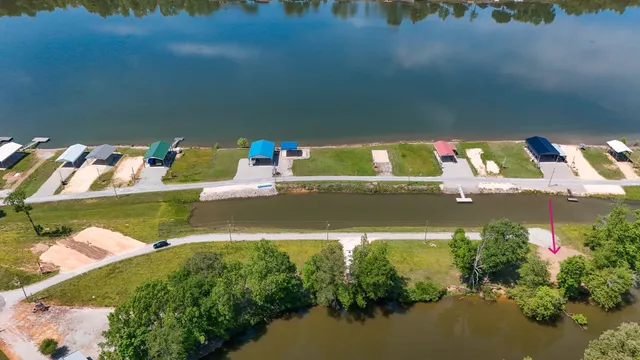 a view of a lake from a balcony