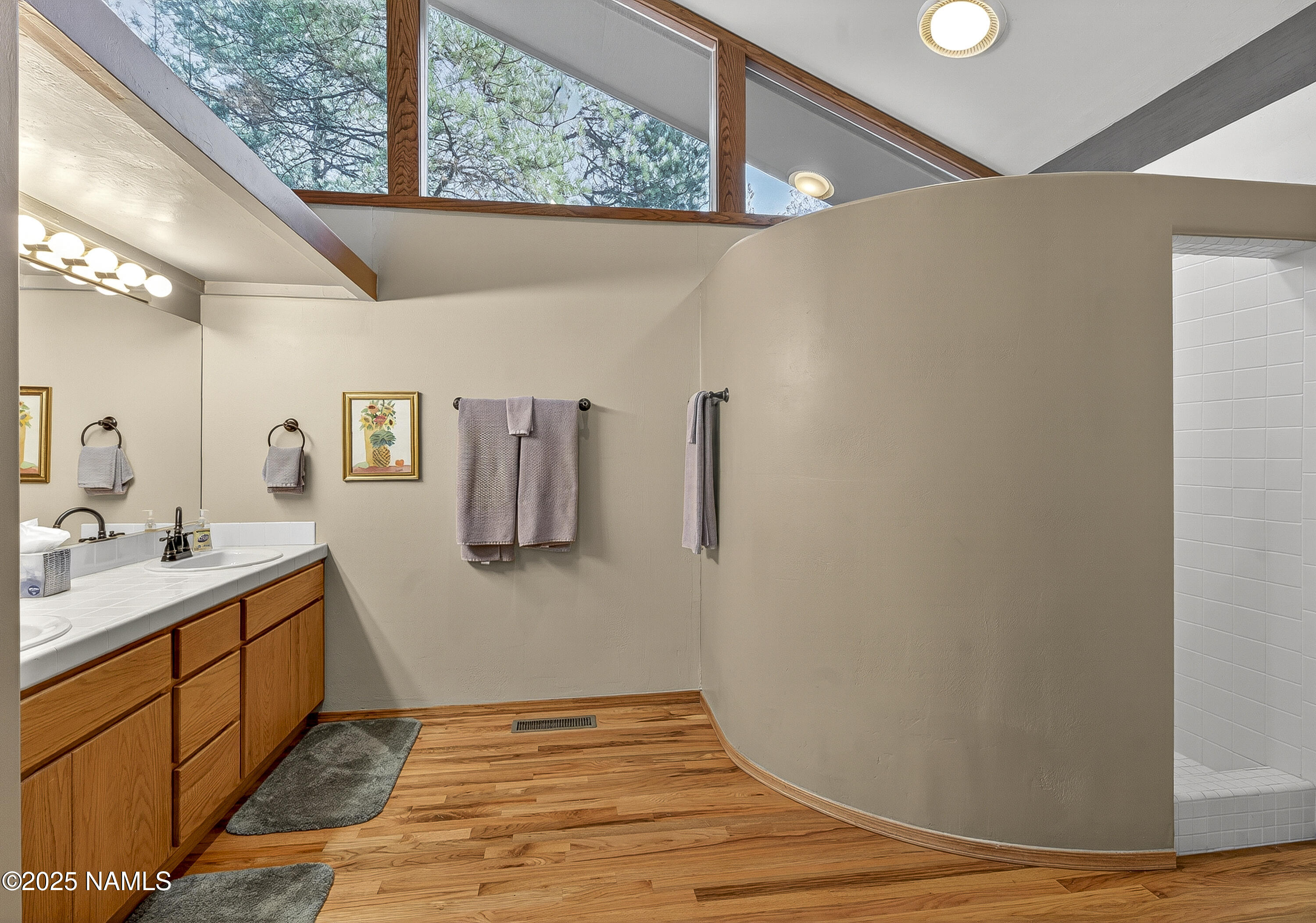 5790 Griffiths Spring Flagstaff, AZ 86005 - Photo 34 of 47 a view of a bathroom from the window