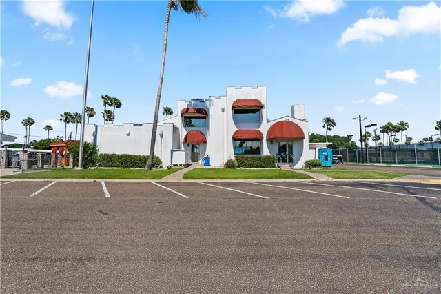 a view of a basketball court