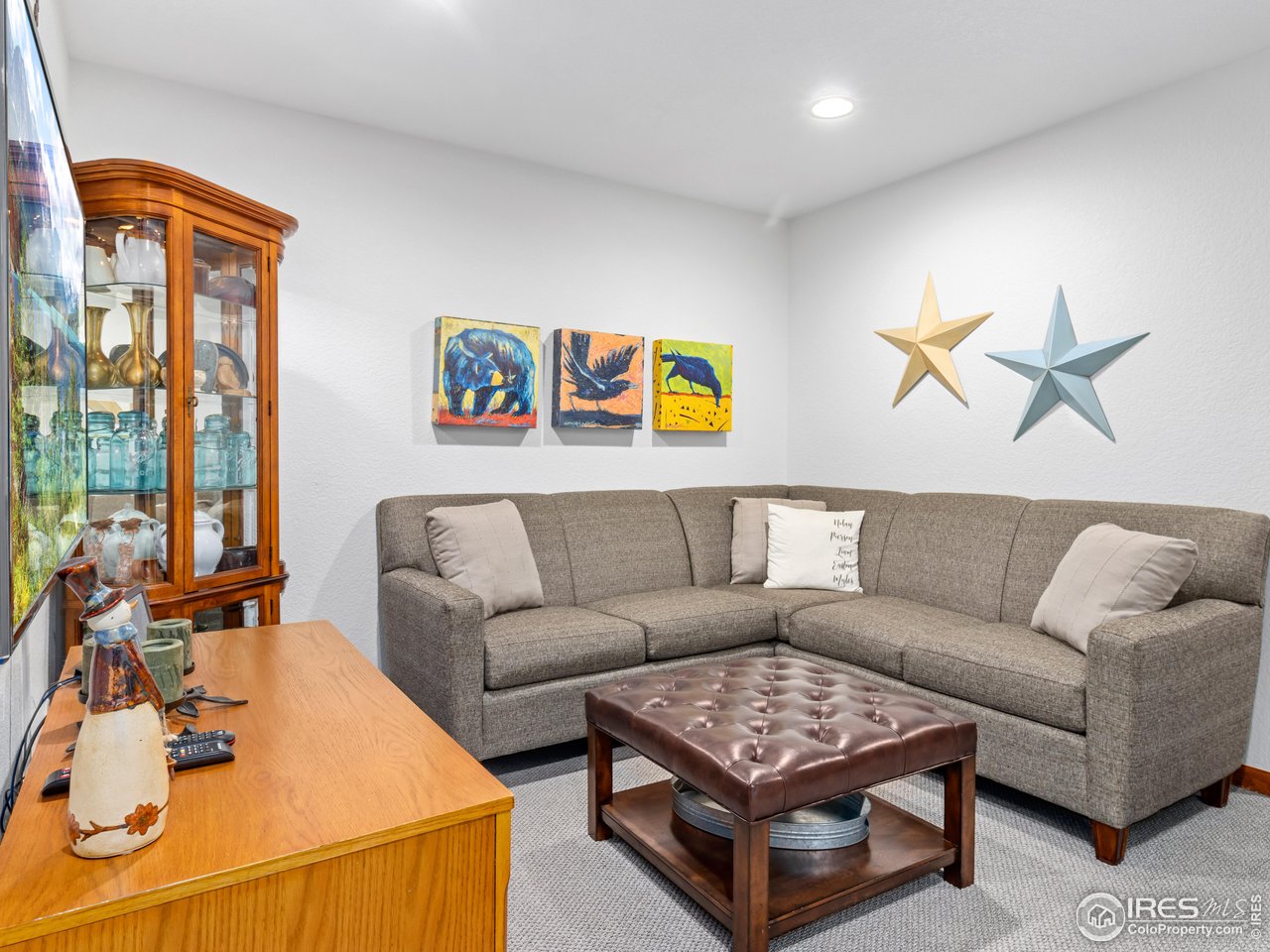 658 Cedar Ridge Circle Estes Park, CO 80517 - Photo 27 of 39 Lower level family/rec room