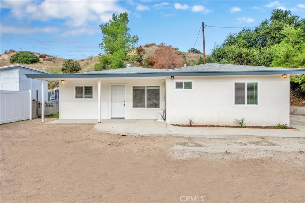 front view of a house