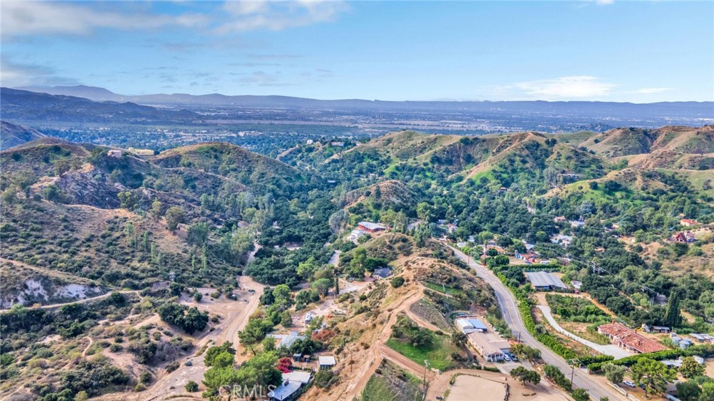 12540 Dexter Park Road Sylmar, CA 91342 - Photo 29 of 31 an aerial view of residential house and outdoor space