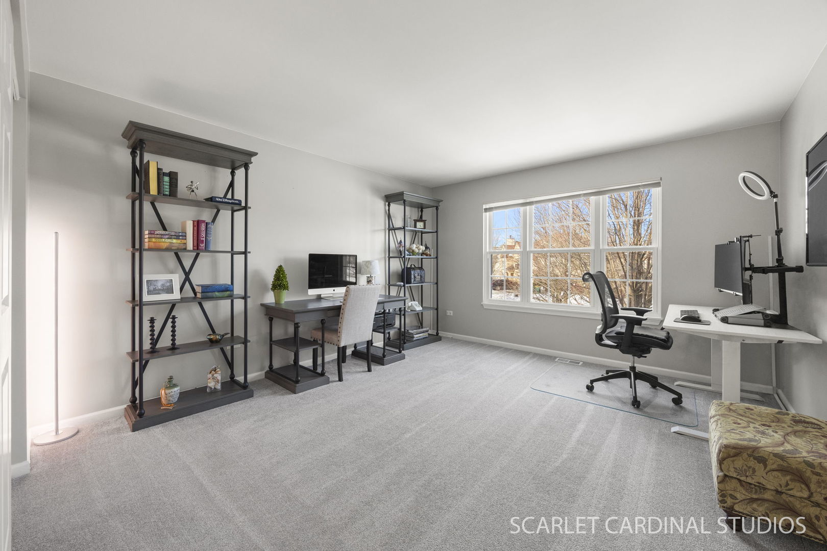 26115 Mapleview Drive Plainfield, IL 60585 - Photo 27 of 36 a view of a livingroom with workspace and a window