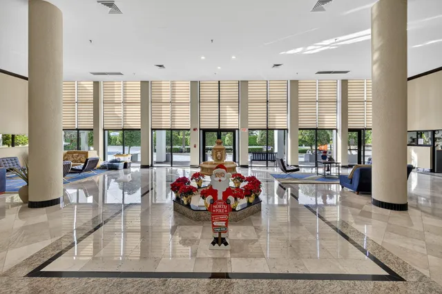 a view of a city with building in the background